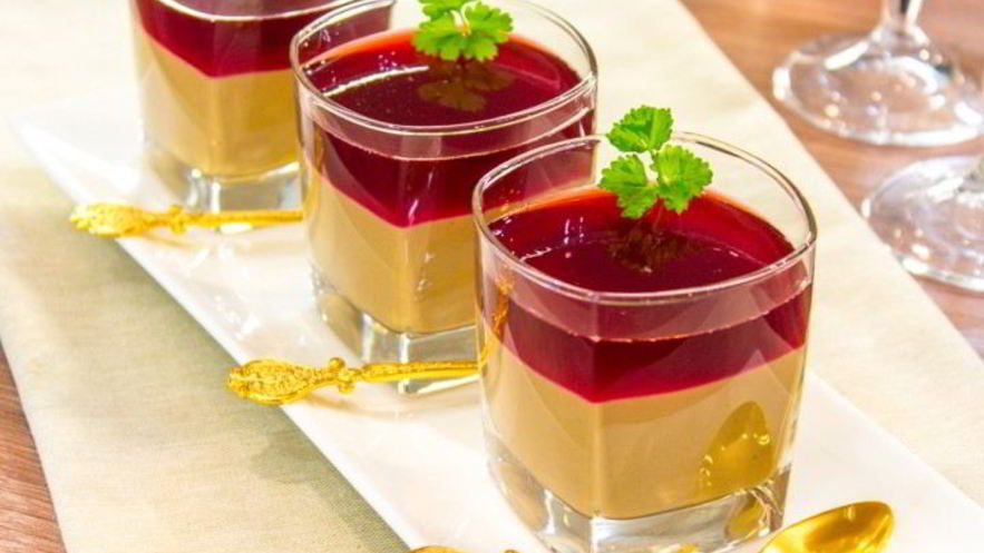 Рецепт паштета под брусничным желе