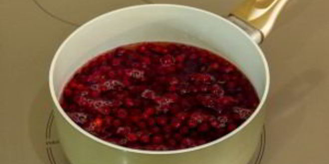 Рецепт паштета под брусничным желе