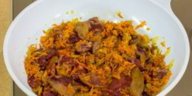 Рецепт паштета под брусничным желе