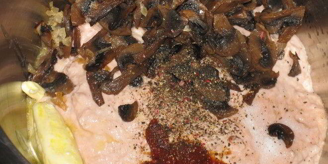 Рецепт паштета с фруктовым салатом