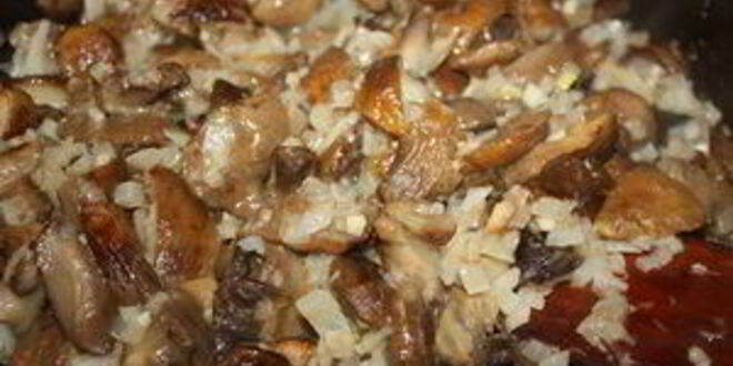 Рецепт паштета с лесными грибами