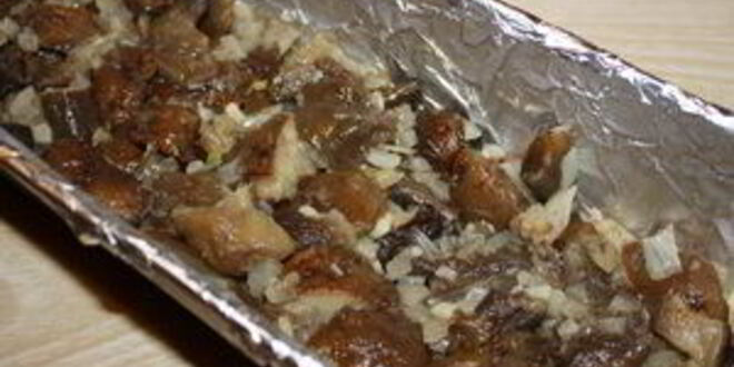 Рецепт паштета с лесными грибами