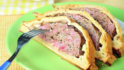 Рецепт Паштета запеченного в тесте