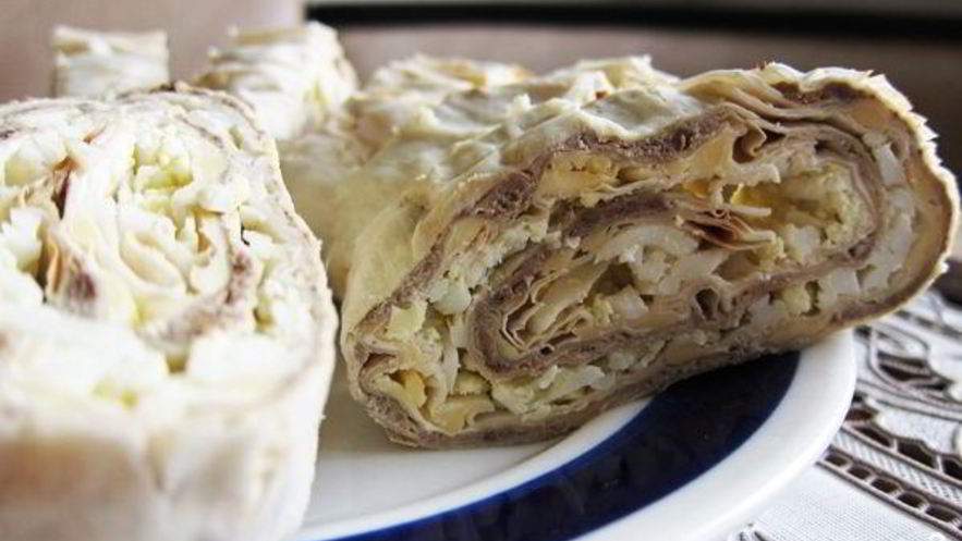 Рецепт печеночного паштета из говяжьей печени в лаваше