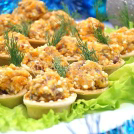 Рецепт Рыбного паштета в тарталетках