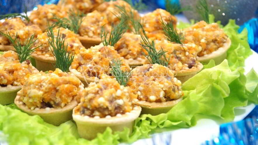 Рецепт рыбного паштета в тарталетках