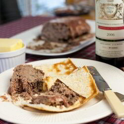 Рецепт Запеченного паштета из куриной печени