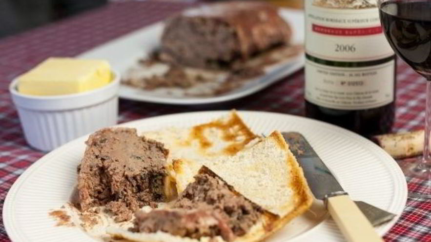 Рецепт запеченного паштета из куриной печени