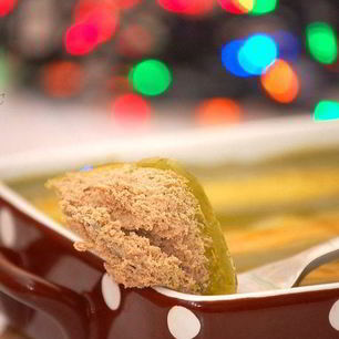 Рецепт Запеченного паштета из печени кролика Со вкусом Нового года