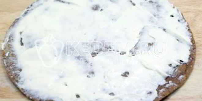 Рецепт блинного торта с печенью