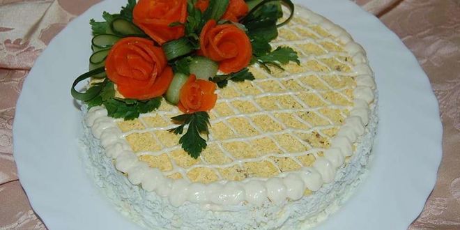 Рецепт печеночного торта из говяжьей печени