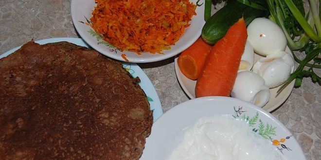 Рецепт печеночного торта из говяжьей печени