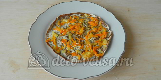 Рецепт печеночного торта из свиной печени