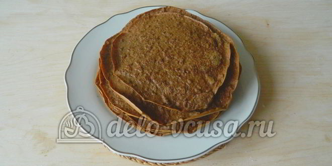 Рецепт печеночного торта из свиной печени