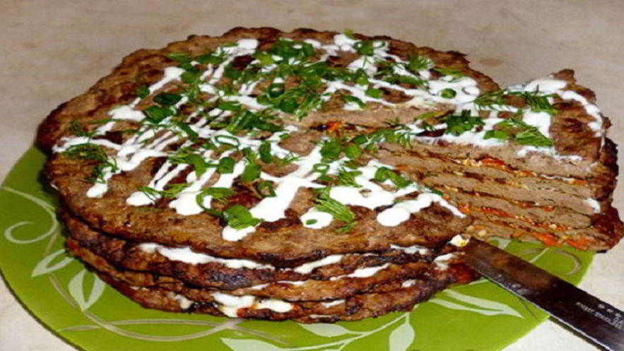 Рецепт печеночного торта с морковью