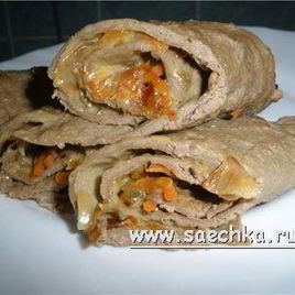 Рецепт Печеночных рулетиков