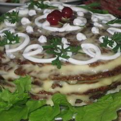 Рецепт Тортика Печеночного