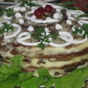 Рецепт Тортика Печеночного