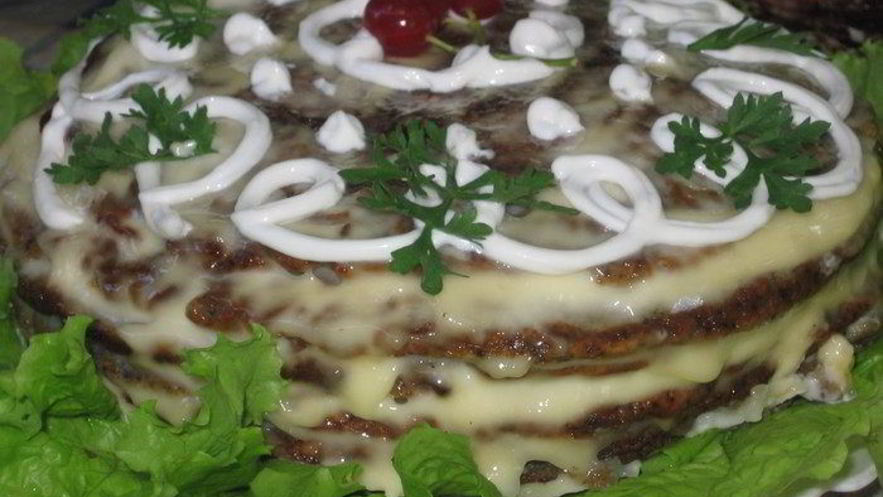 Рецепт тортика печеночного