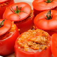 Рецепт Помидоров, фаршированных фаршем