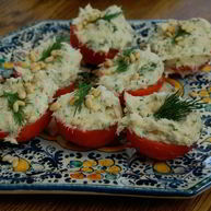 Рецепт Помидоров, фаршированных треской и картофелем