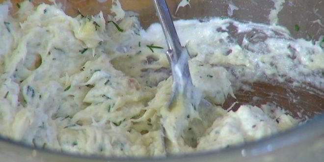 Рецепт помидоров, фаршированных треской и картофелем