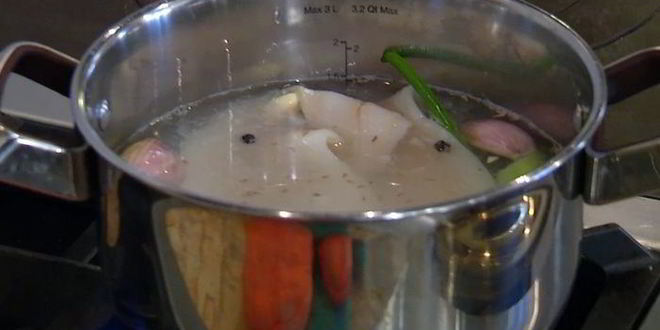 Рецепт помидоров, фаршированных треской и картофелем