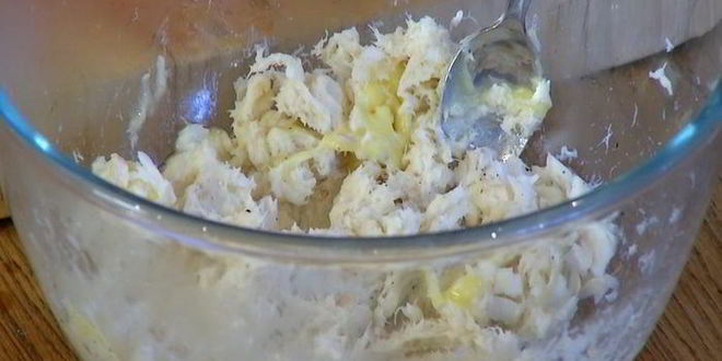 Рецепт помидоров, фаршированных треской и картофелем