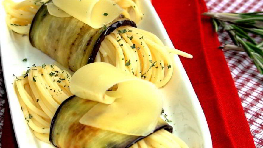 Рецепт баклажановых роллов