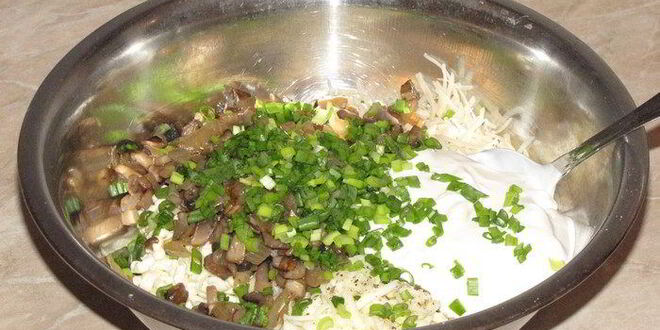 Рецепт булочек-роллов с грибным дип-соусом