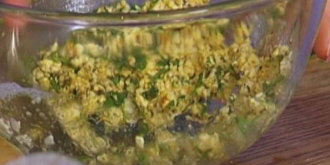 Рецепт домашних спринг-роллы с творогом, тмином и карри