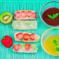 Рецепт Фруктовых спринг-роллы