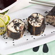 Рецепт Горячих роллов с белой рыбой