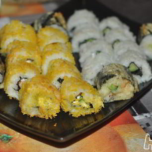 Рецепт Горячих роллов в панировочных хлопьях