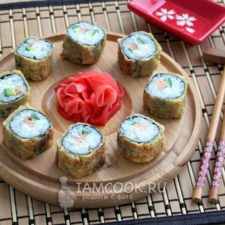 Рецепт Горячих роллов