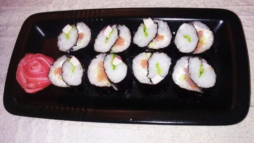 Рецепт ролла инь-ян