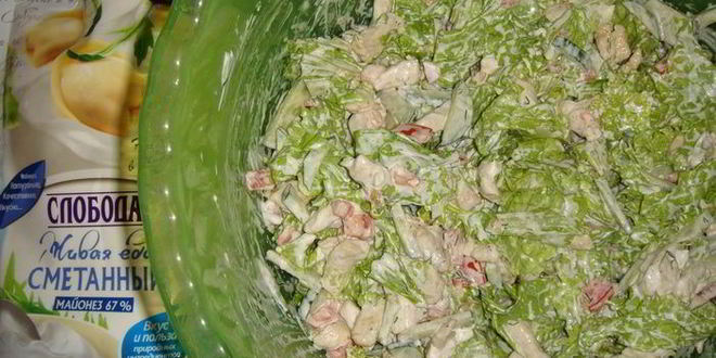 Рецепт ролла с курицей и овощами