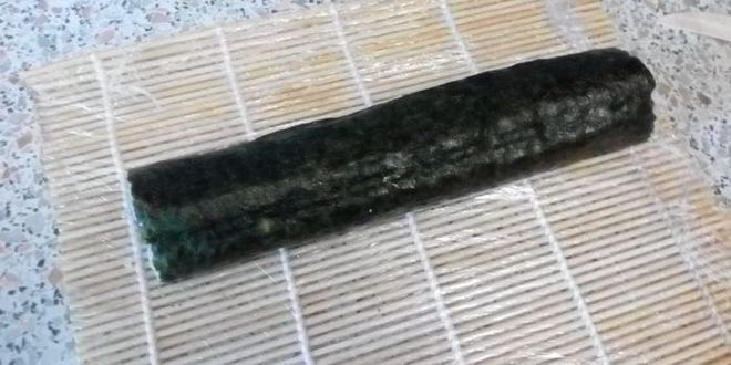 Рецепт ролла с огурцом и перцем