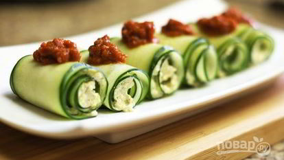 Рецепт Ролла с огурцом