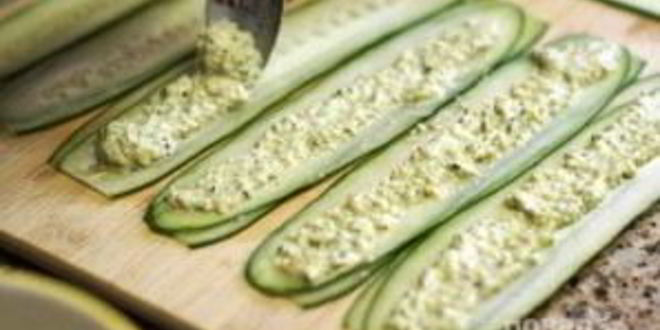 Рецепт ролла с огурцом