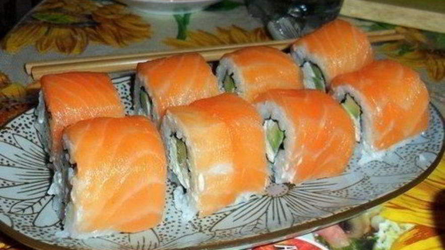 Рецепт роллов филадельфия по-домашнему