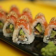 Рецепт Роллов Гонконг с угрем по-домашнему