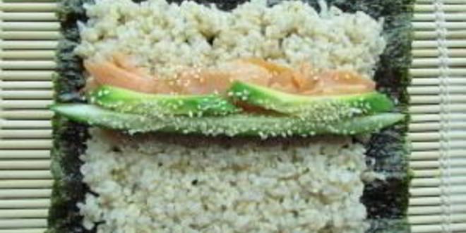 Рецепт роллов с копченым лососем