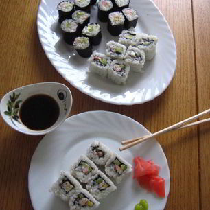 Рецепт Роллов с креветками