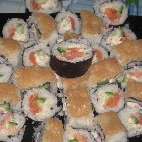 Рецепт Роллов с нежным творожным сыром