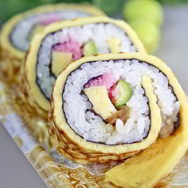 Рецепт Роллов с огурцом