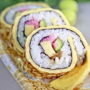 Рецепт Роллов с огурцом