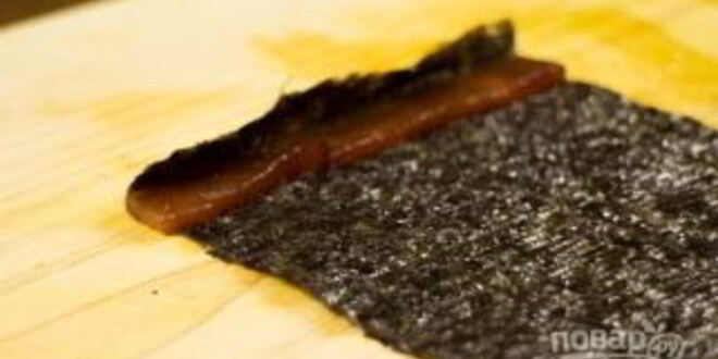 Рецепт роллов с сюрпризом