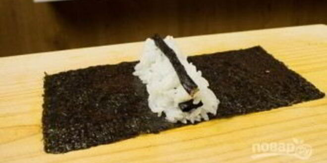 Рецепт роллов с сюрпризом