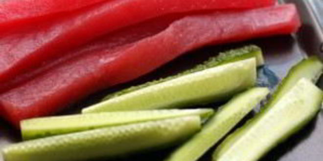 Рецепт роллов с тунцом и огурцом